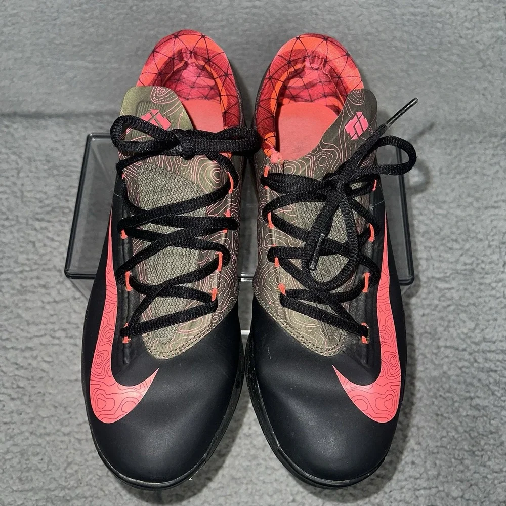 Nike KD 6 Meteorology Sneakers Youth Size 7Y Multicolor Running Basketball Shoes
